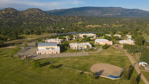 aerial view of Foothill Elementary campus